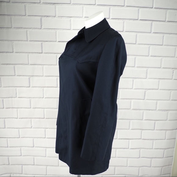 Vintage London Fog navy raincoat men’s 38 - Picture 6 of 7